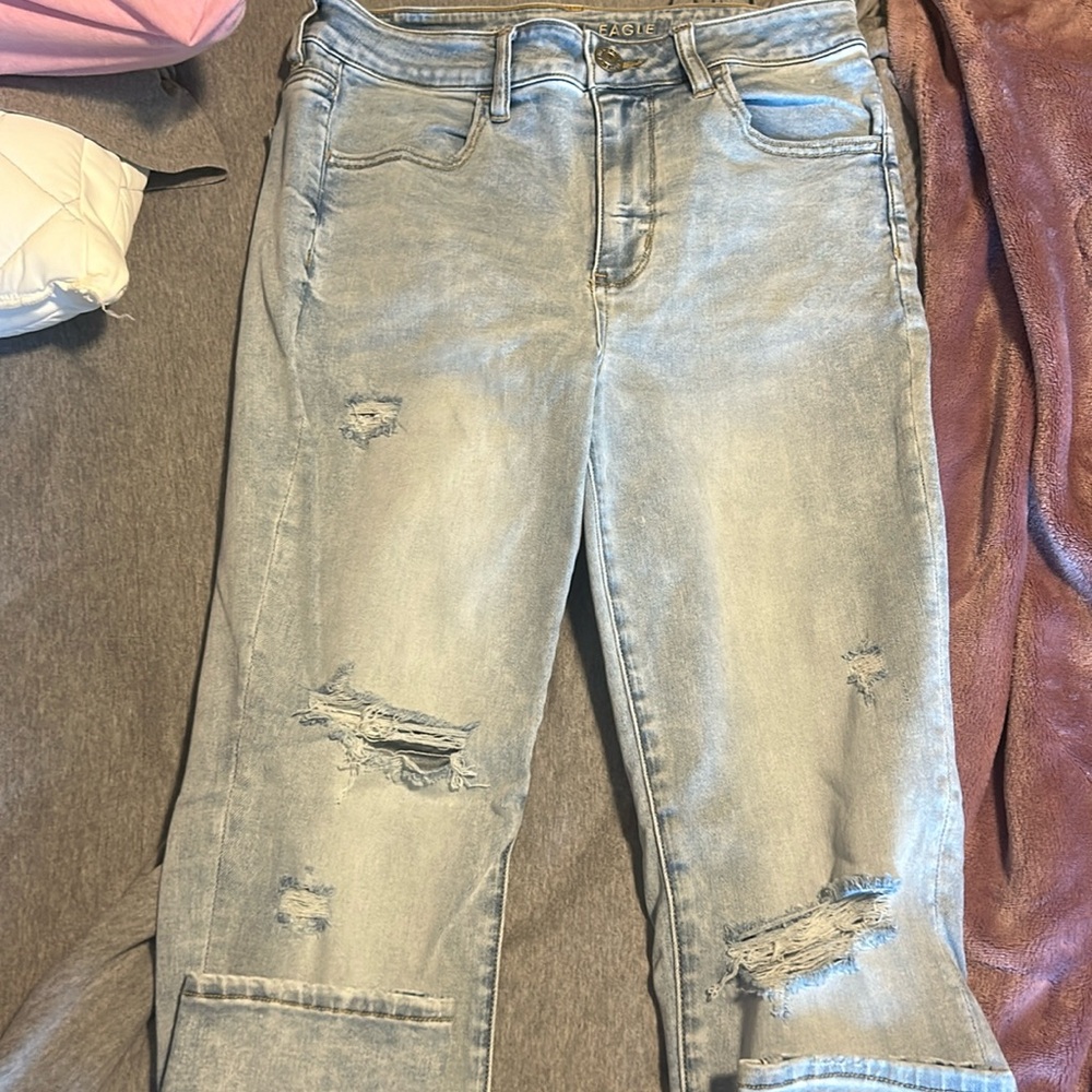 Women American Eagle next level stretch jeans size 12